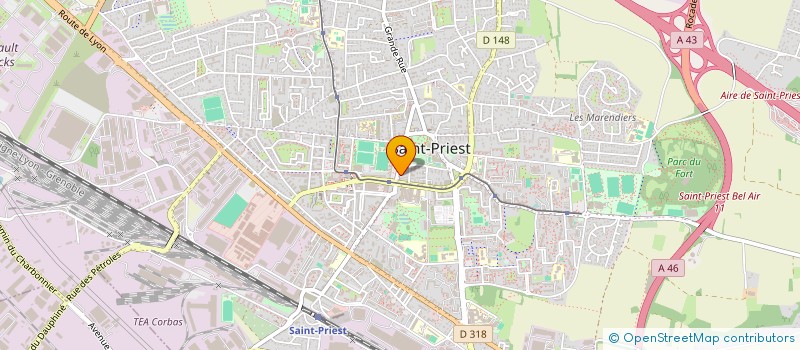 localisation de l'entreprise MONSIEUR NIZAR GUEDHAMI  SAINT-PRIEST