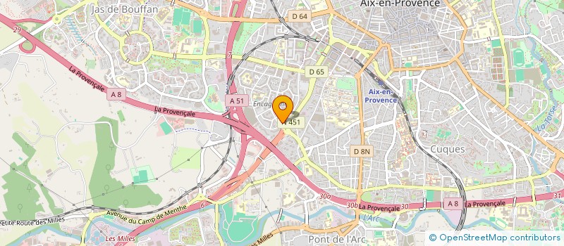 localisation de l'entreprise MONSIEUR NIZAR HSYAOUI à AIX-EN-PROVENCE