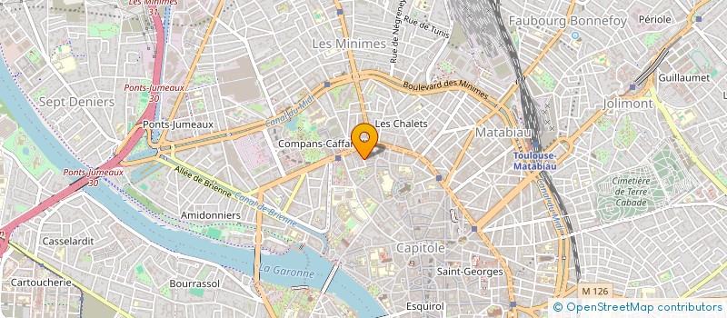 localisation de l'entreprise MONSIEUR NIZAR IKNAOU  TOULOUSE