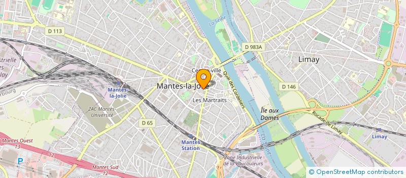 localisation de l'entreprise MONSIEUR NIZAR KDHERI  MANTES-LA-JOLIE