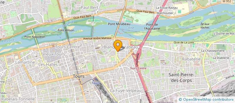 localisation de l'entreprise MONSIEUR NIZAR LEHDAHDA  TOURS