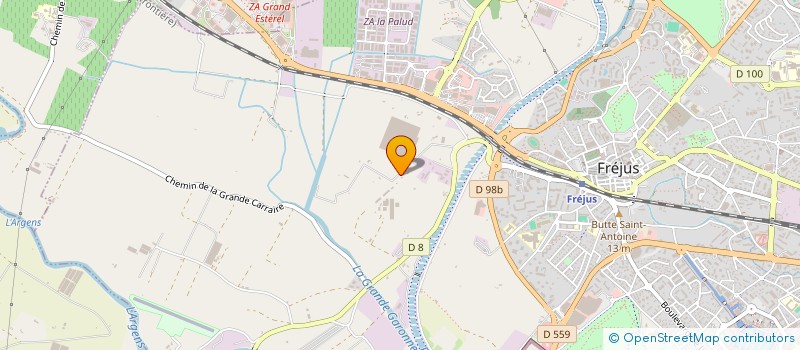 localisation de l'entreprise MONSIEUR NIZAR MADANI à FREJUS