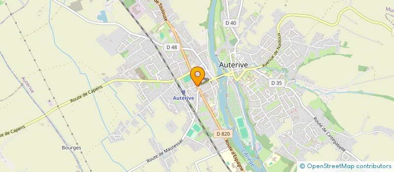 localisation de l'entreprise MONSIEUR NIZAR MAROUANI  AUTERIVE