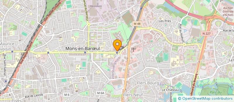 localisation de l'entreprise MONSIEUR NIZAR MHADHBI  MONS-EN-BARUL