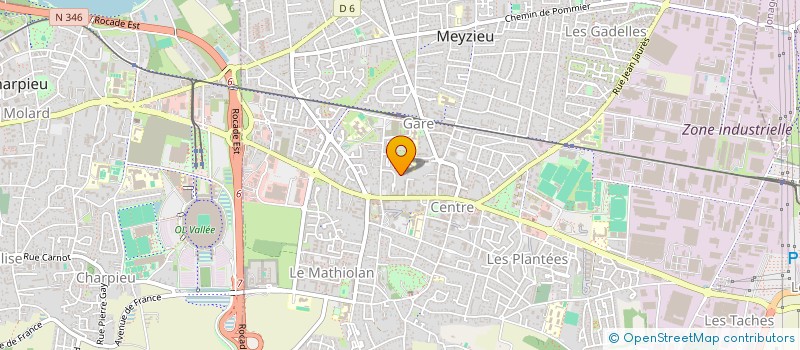 localisation de l'entreprise MONSIEUR NIZAR MOUELHI  MEYZIEU