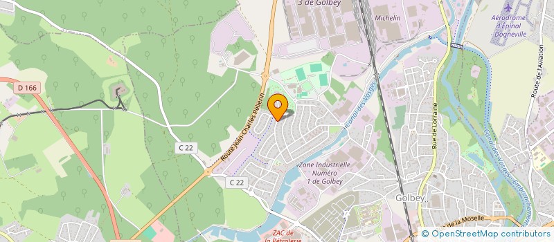 localisation de l'entreprise MONSIEUR NIZAR ODEM  GOLBEY