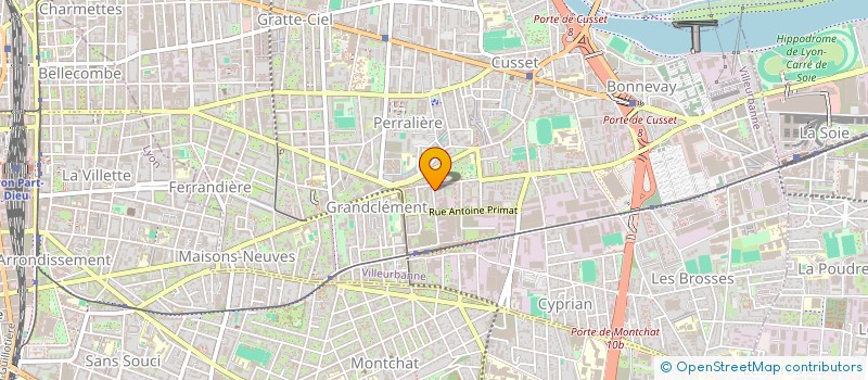 localisation de l'entreprise MONSIEUR NIZAR REJEB  VILLEURBANNE