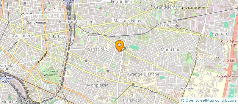 localisation de l'entreprise MONSIEUR NIZAR RIAHI  LYON