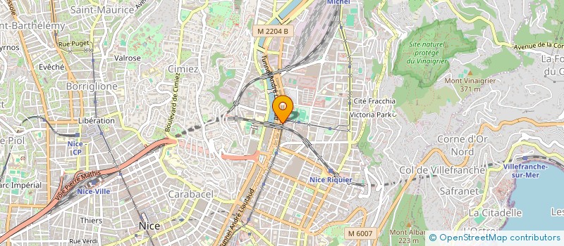 localisation de l'entreprise MONSIEUR NIZAR SEDDOUKI à NICE