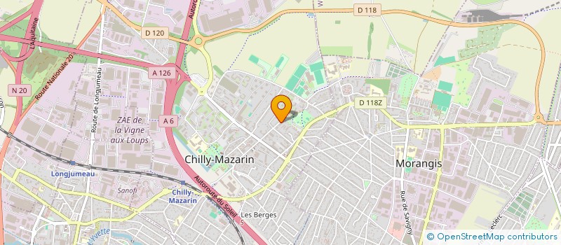 localisation de l'entreprise MONSIEUR NIZAR SGHAIRIA à CHILLY-MAZARIN
