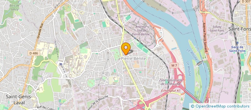 localisation de l'entreprise MONSIEUR NIZAR TRIMECH  OULLINS-PIERRE-BENITE