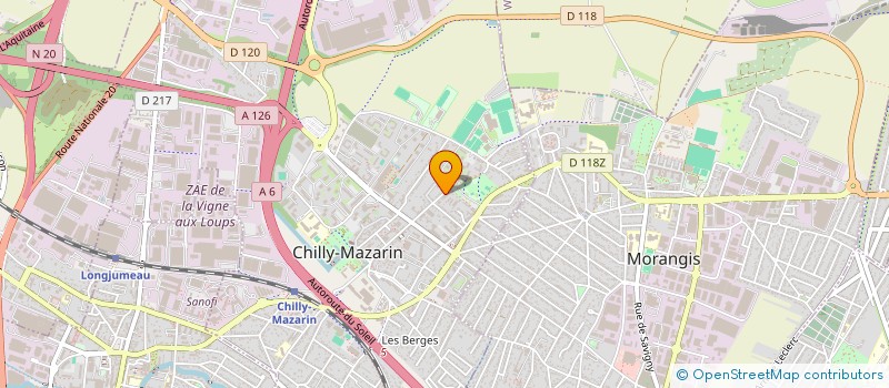 localisation de l'entreprise MONSIEUR NIZAR ZEHRI à CHILLY-MAZARIN