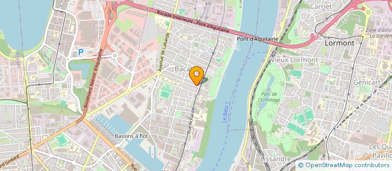 localisation de l'entreprise MONSIEUR NIZER OMRENI  BORDEAUX