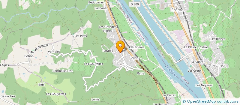 localisation de l'entreprise MONSIEUR NIZIER MECHLING  SAINT-GEORGES-LES-BAINS