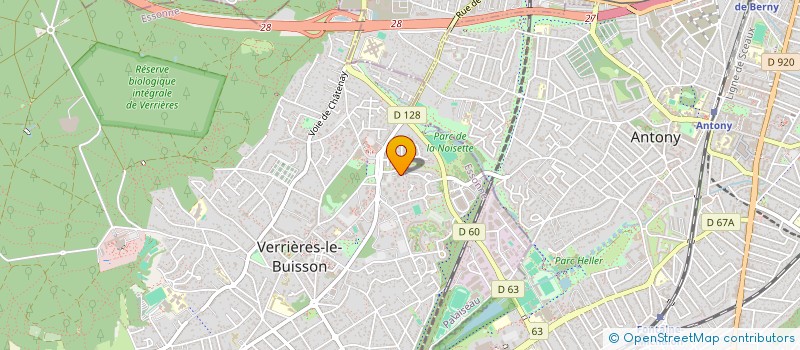 localisation de l'entreprise MONSIEUR NJAKA ANDRIANAIVO à VERRIERES-LE-BUISSON