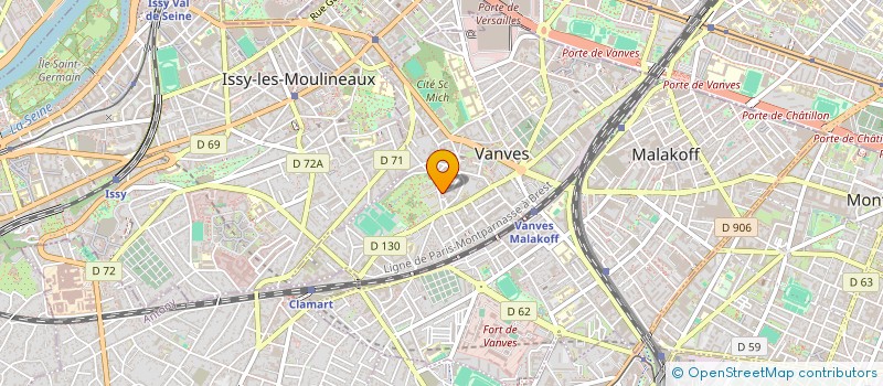 localisation de l'entreprise MONSIEUR NJANKOUO SADOU  VANVES