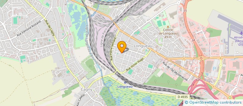 localisation de l'entreprise MONSIEUR NJOYA LINDOU  LONGUEAU