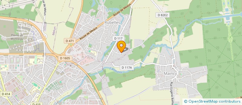 localisation de l'entreprise MONSIEUR NKUMU AMBITO  RUBELLES