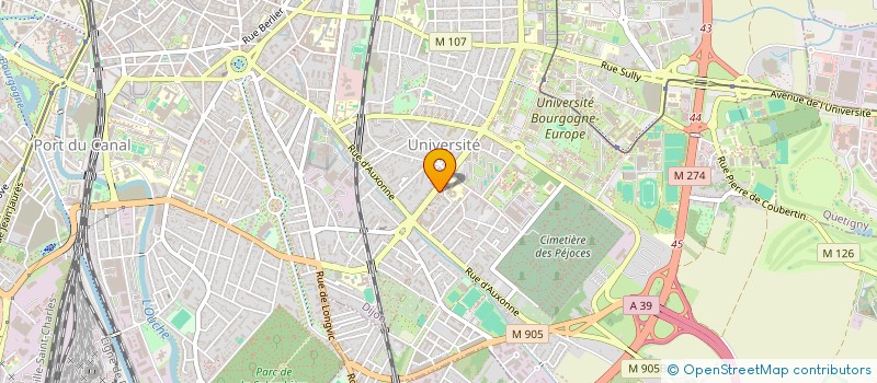 localisation de l'entreprise MONSIEUR NLEMVO TOTO  DIJON