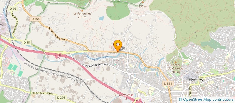 localisation de l'entreprise MONSIEUR NOA ABRAHAM  HYERES