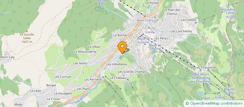 localisation de l'entreprise MONSIEUR NOA ALAYE  LES GETS