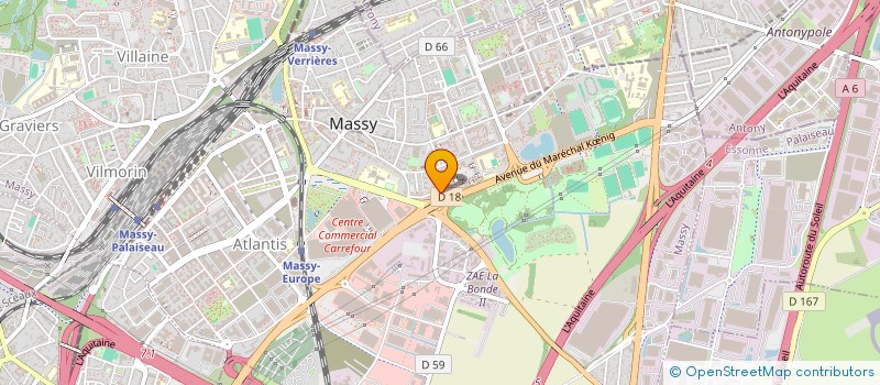 localisation de l'entreprise MONSIEUR NOA AMAR à MASSY