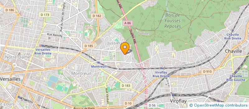 localisation de l'entreprise MONSIEUR NOA BANGALALA à VERSAILLES