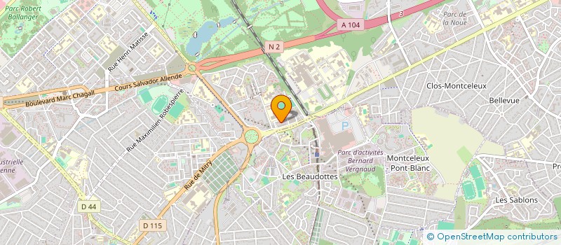 localisation de l'entreprise MONSIEUR NOA BASUNGA à AULNAY-SOUS-BOIS