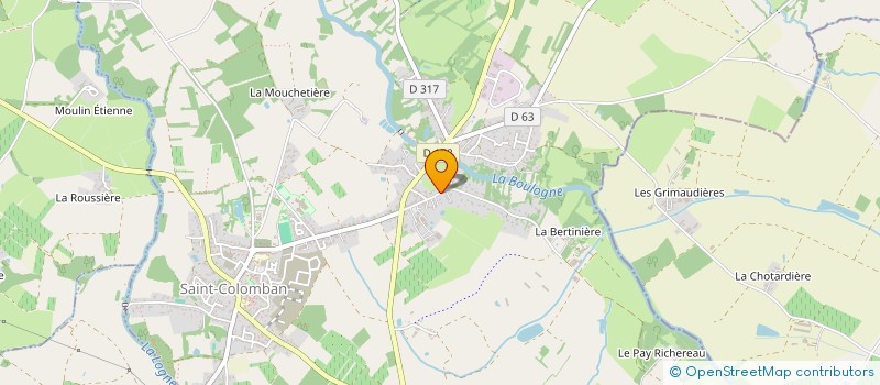 localisation de l'entreprise MONSIEUR NOA BORDET  SAINT-COLOMBAN