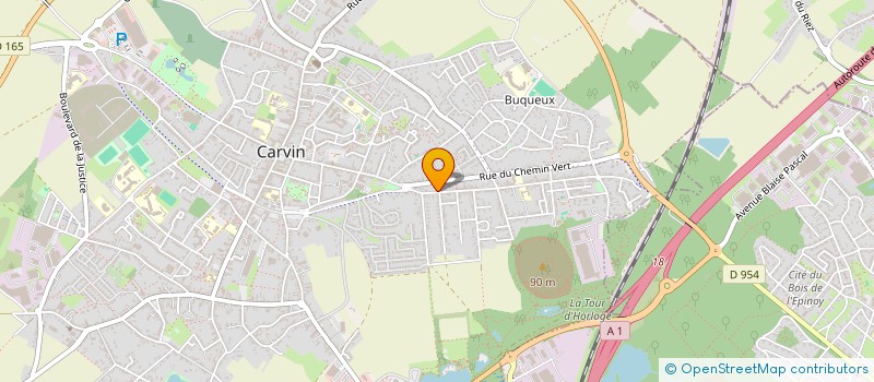 localisation de l'entreprise MONSIEUR NOA CARADEUC  CARVIN