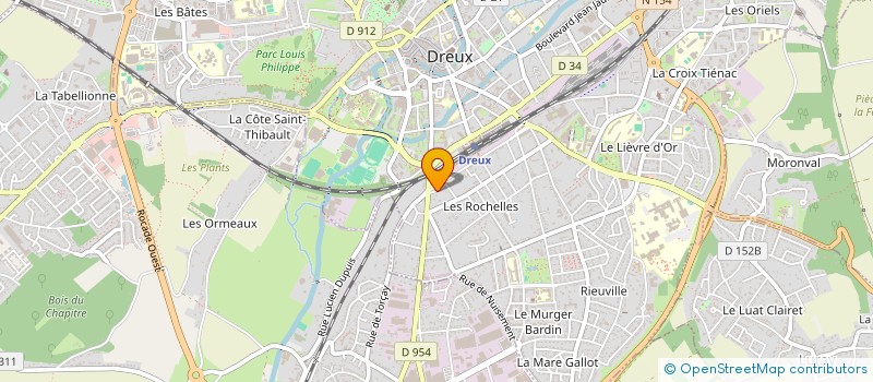 localisation de l'entreprise MONSIEUR NOA CHATARD à DREUX