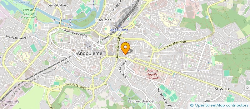 localisation de l'entreprise MONSIEUR NOA DELALANDE  ANGOULEME