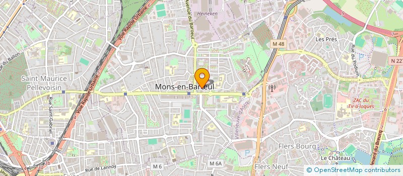 localisation de l'entreprise MONSIEUR NOA DELREE  MONS-EN-BARUL