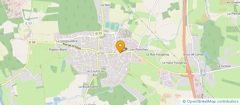 localisation de l'entreprise MONSIEUR NOA DRUAIS  LAILLE