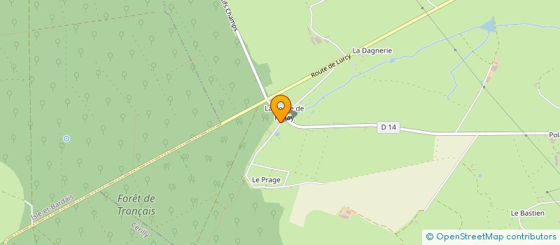 localisation de l'entreprise MONSIEUR NOA GAUDEFROY  COULEUVRE