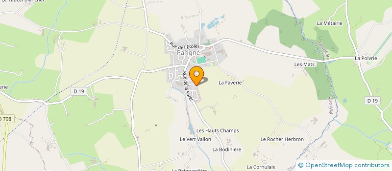 localisation de l'entreprise MONSIEUR NOA GESLIN  PARIGNE