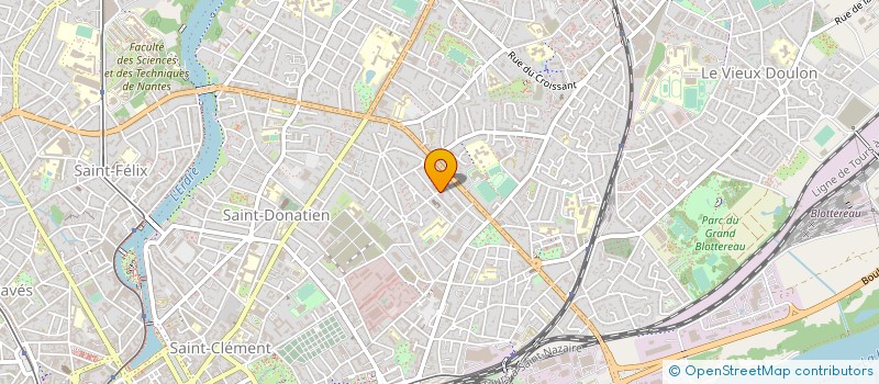 localisation de l'entreprise MONSIEUR NOA KROCZEK à NANTES
