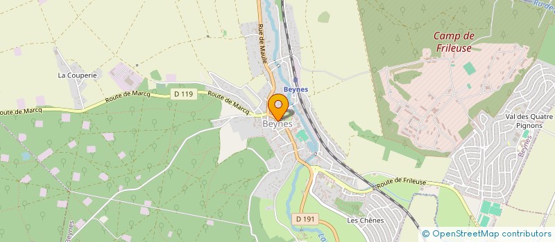 localisation de l'entreprise MONSIEUR NOA LECERF à BEYNES