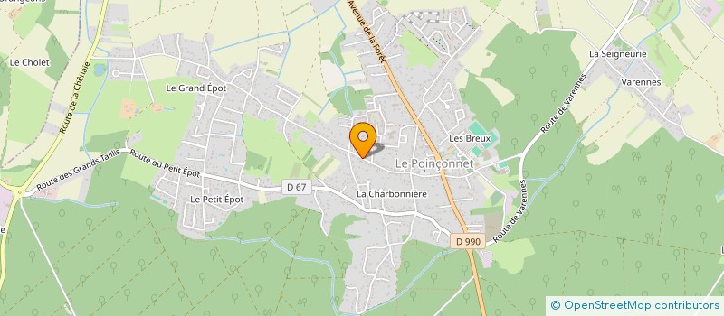 localisation de l'entreprise MONSIEUR NOA-LENY KOUAKOU à LE POINCONNET