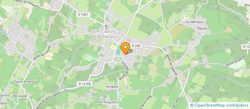 localisation de l'entreprise MONSIEUR NOA MARTIN  SAINT-CAPRAIS-DE-BORDEAUX