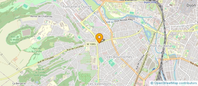 localisation de l'entreprise MONSIEUR NOA MATHIS à DIJON