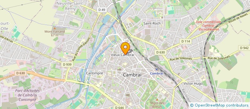 localisation de l'entreprise MONSIEUR NOA NAVE  CAMBRAI