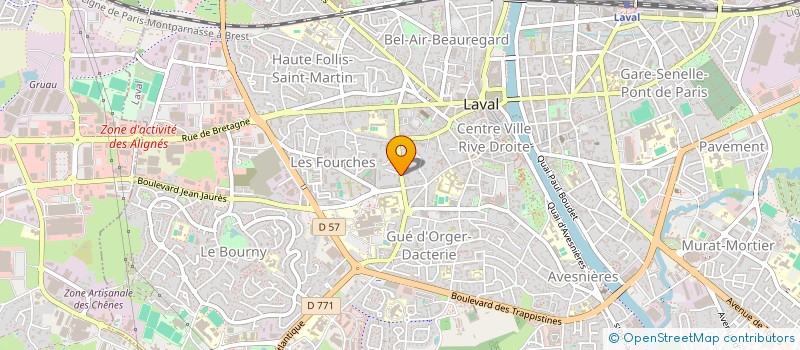 localisation de l'entreprise MONSIEUR NOA OLLIER  SABLE-SUR-SARTHE