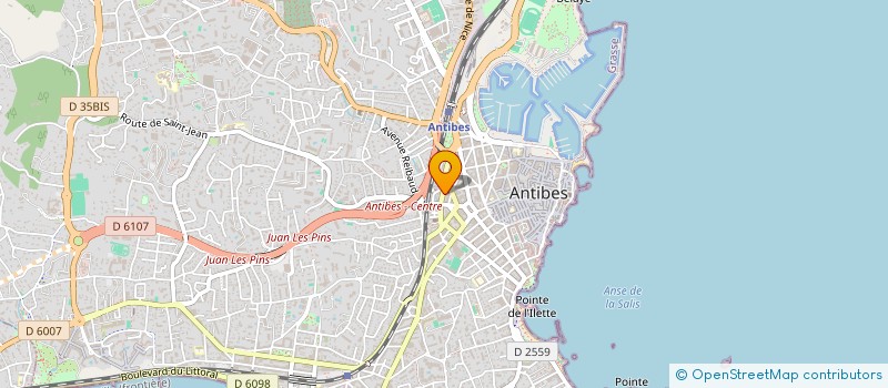 localisation de l'entreprise MONSIEUR NOA PAYET à ANTIBES