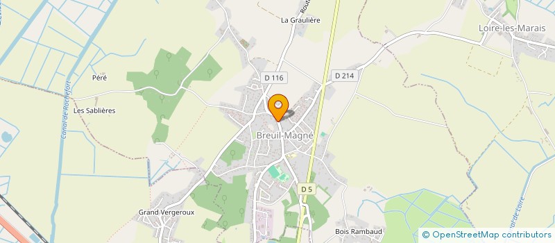 localisation de l'entreprise MONSIEUR NOA RAVOU  BREUIL-MAGNE