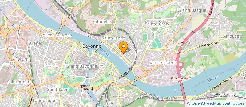 localisation de l'entreprise MONSIEUR NOA RAYNEAU  BAYONNE