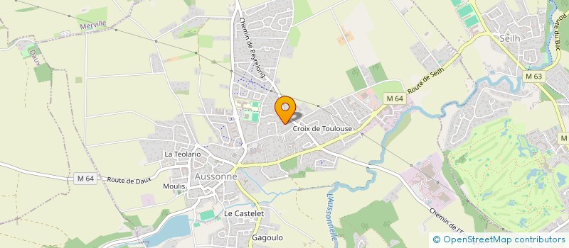 localisation de l'entreprise MONSIEUR NOA ROSZAK à AUSSONNE