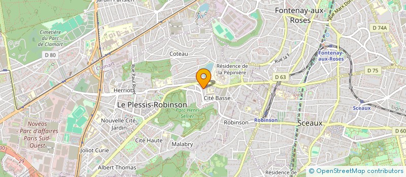 localisation de l'entreprise MONSIEUR NOA SOPENA  LE PLESSIS-ROBINSON