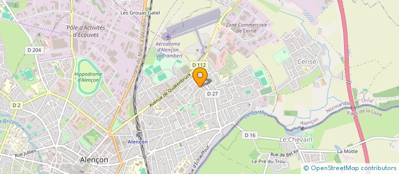 localisation de l'entreprise MONSIEUR NOA THOMAS à ALENCON