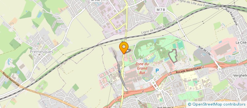localisation de l'entreprise MONSIEUR NOA VANROY à LILLE